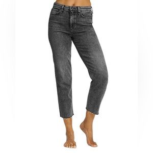 Rag & Bone Nina High Rise Ankle Cigarette in Black Sage